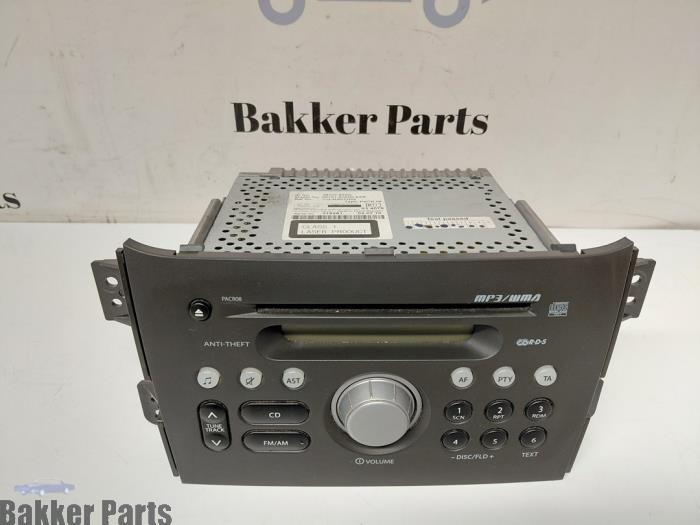 Radio CD Speler van een Opel Agila, Auto-onderdelen, Gebruikt, -, -, Opel