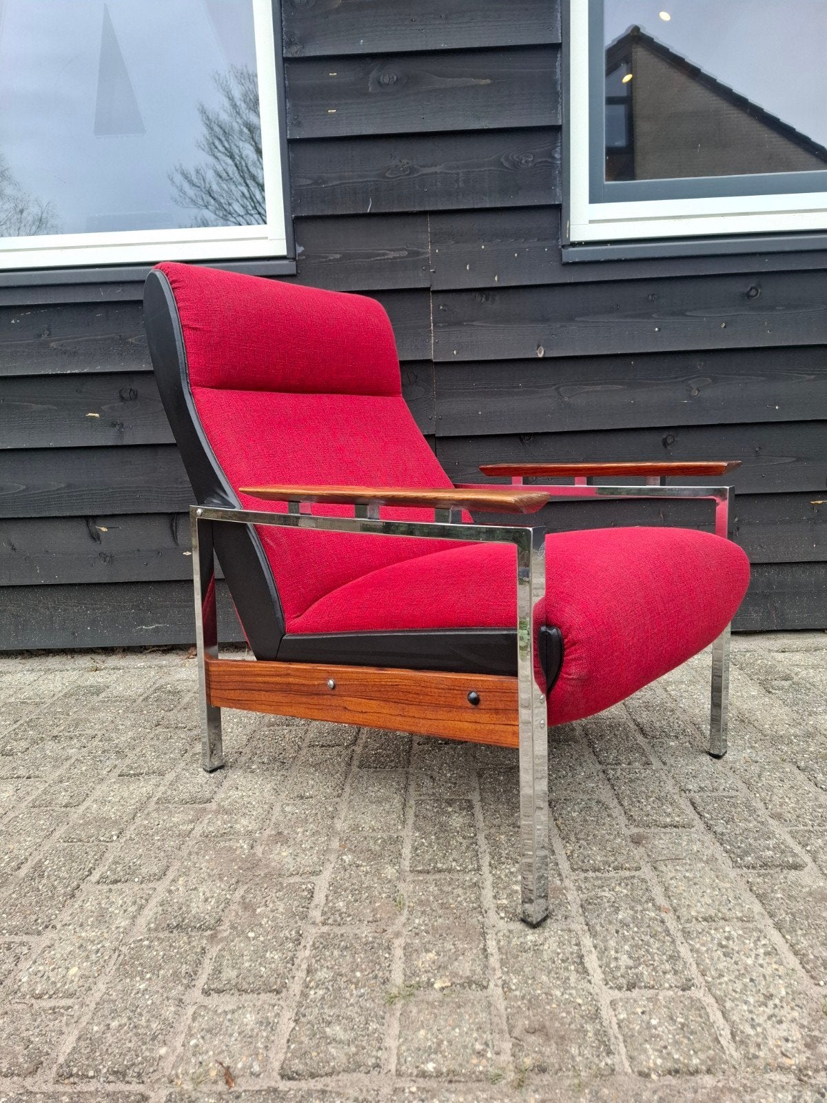 vintage rob parry fauteuil, Ophalen of Verzenden, Gebruikt, Hout, Vintage dutch design