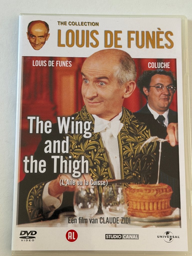 Louis De Funès - L'Aile Ou La Cuise / The Wing And The Thigh, À partir de 6 ans, Enlèvement ou Envoi, Français, Néerlandais
