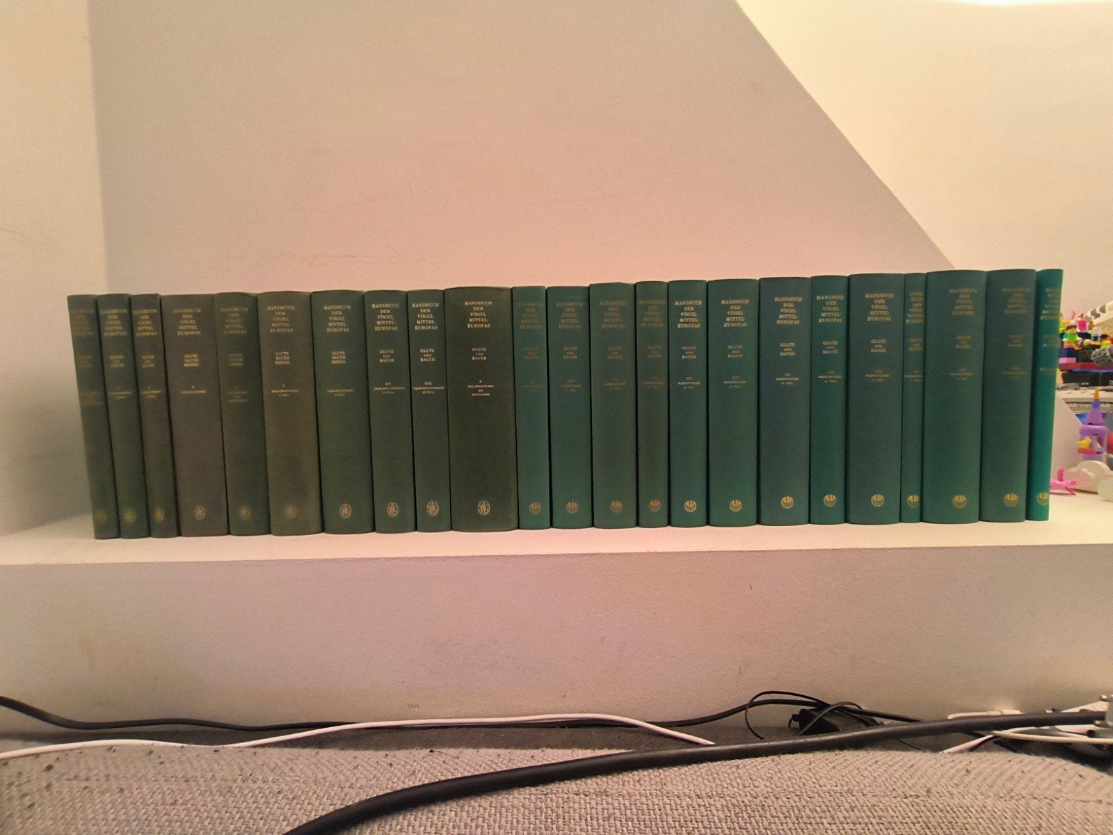 Handbuch der Vögel Mitteleuropas Glutz&BauerComplete set 23, Livres, Encyclopédies, Enlèvement ou Envoi