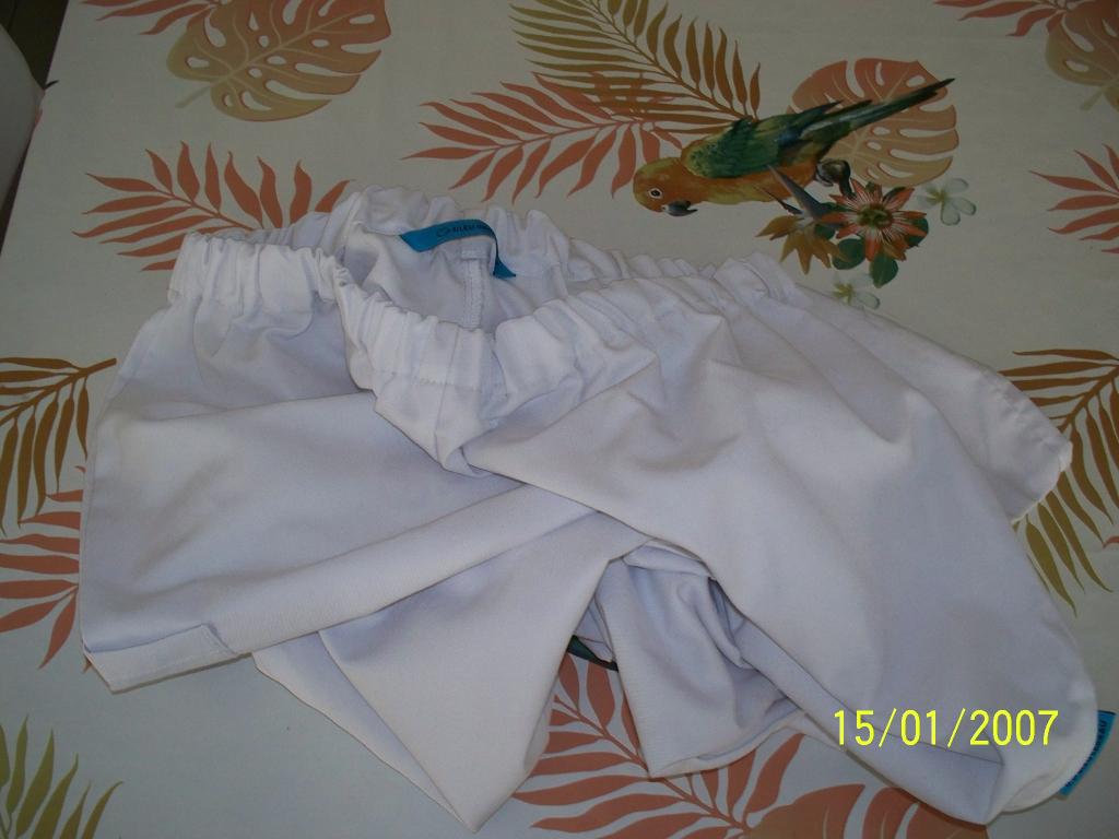2 pantalon de puériculture, Kleding | Dames, Broeken en Pantalons, BLEU SARRO, Ophalen, Maat 42/44 (L), Wit