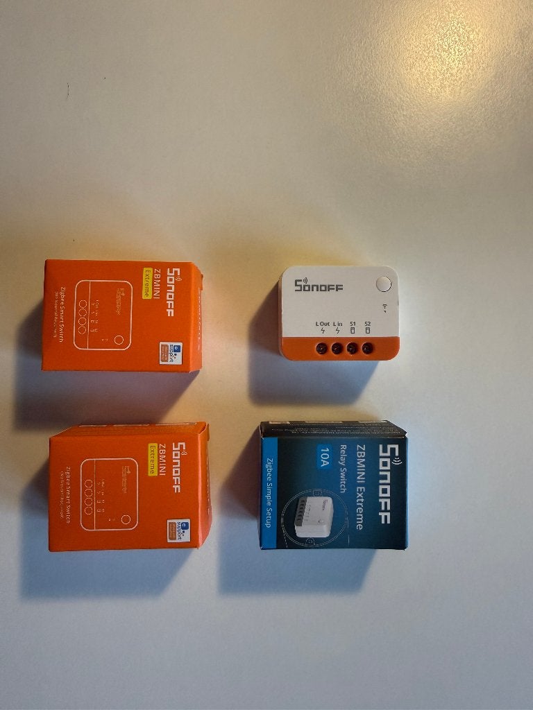 4 sonoff relais domotica, Electroménager, Pièces & Accessoires, Enlèvement ou Envoi, Comme neuf