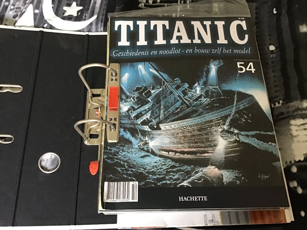 Titanic hachette edition 1m05 verder te bouwen, Enlèvement