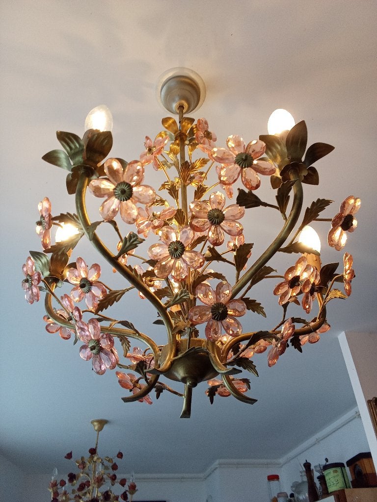 lustre murano, Ophalen, Gebruikt, Glas, E14 (klein)