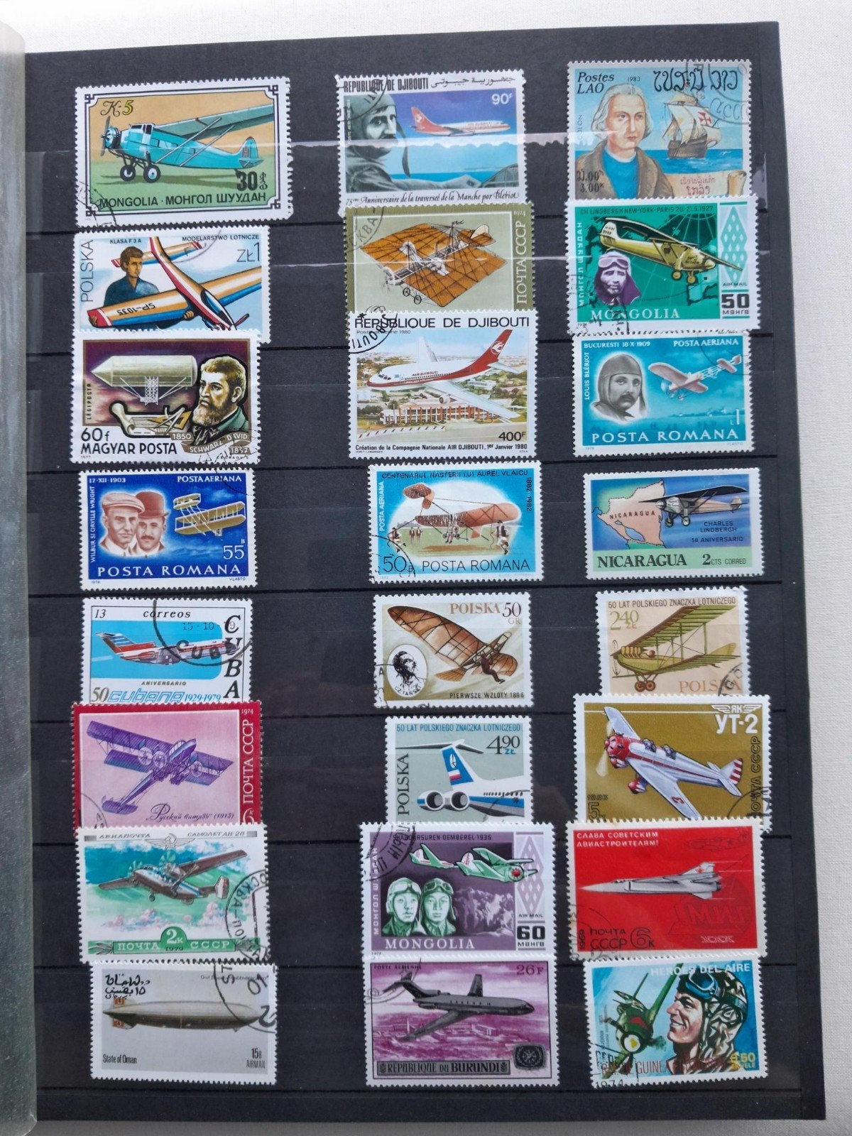 postzegelboek luchtvaart, Ophalen of Verzenden, Overige typen