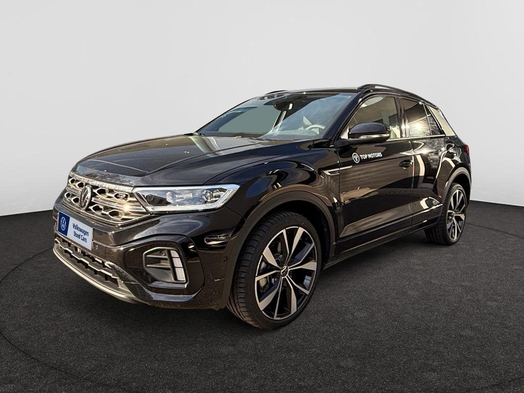 Volkswagen T-Roc T-Roc R-Line Ultimate Black 1.0 TSI  85 kW, Auto's, Volkswagen, 140 g/km, Zwart, Airbags, Handgeschakeld
