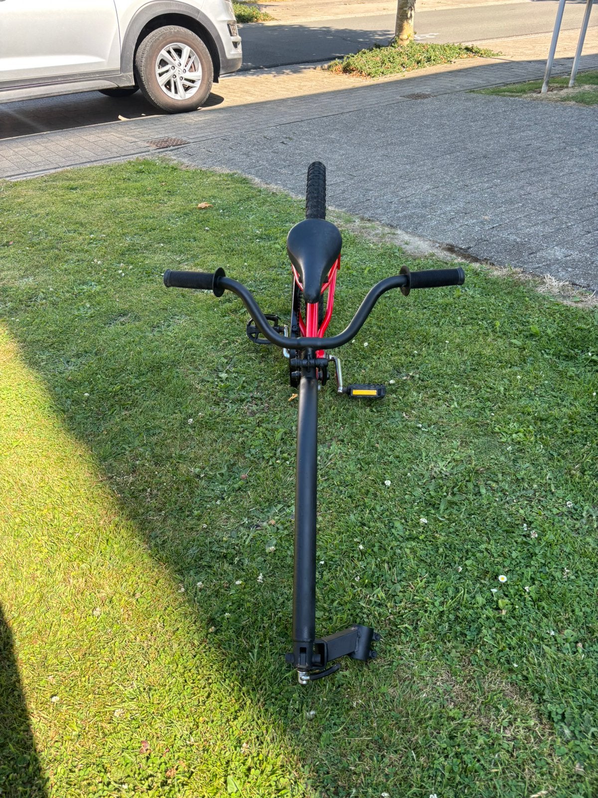 Aanhang fiets, Ophalen, Zo goed als nieuw, Staal, 20 tot 24 inch
