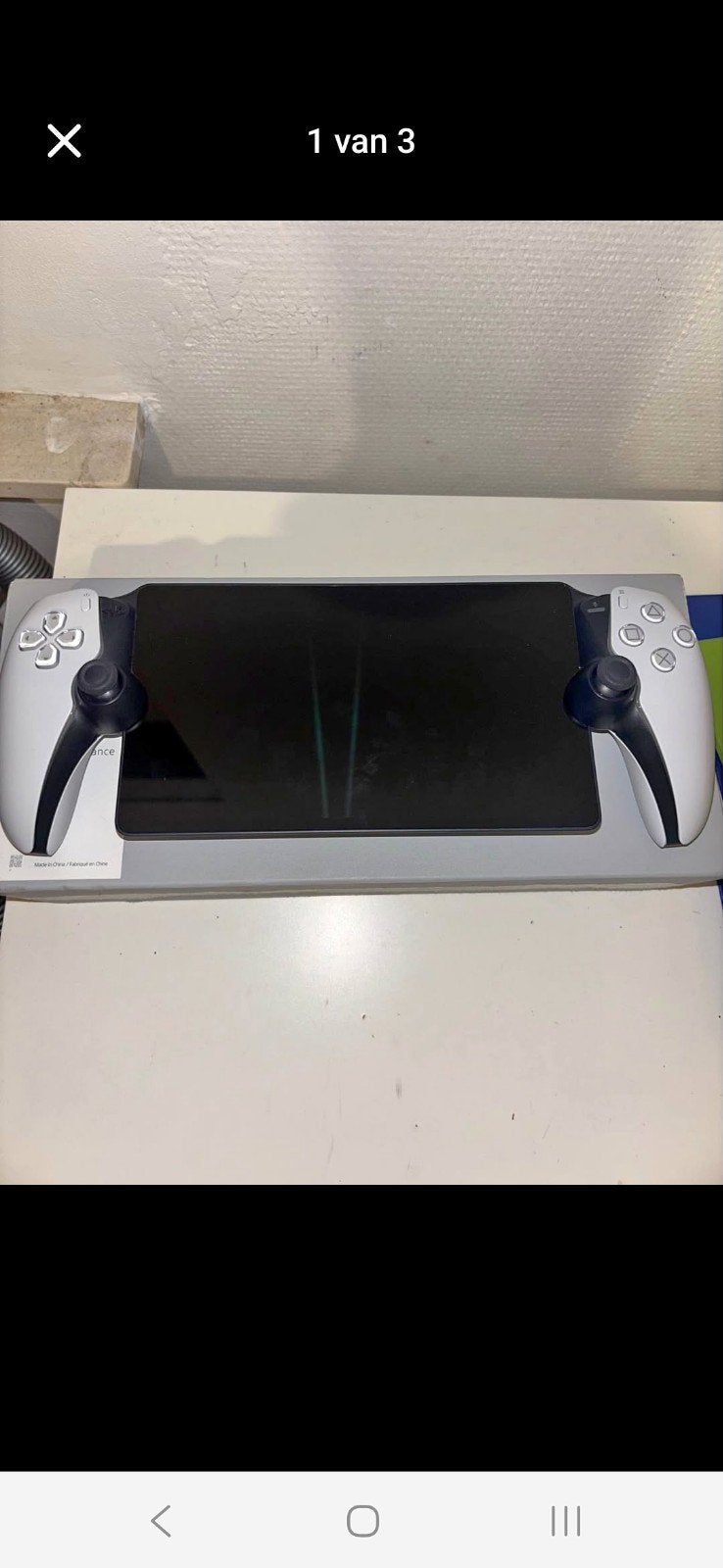 playstation 5 portable wit of zwart,grijze, 1 joueur, Enlèvement, Comme neuf, Plateforme