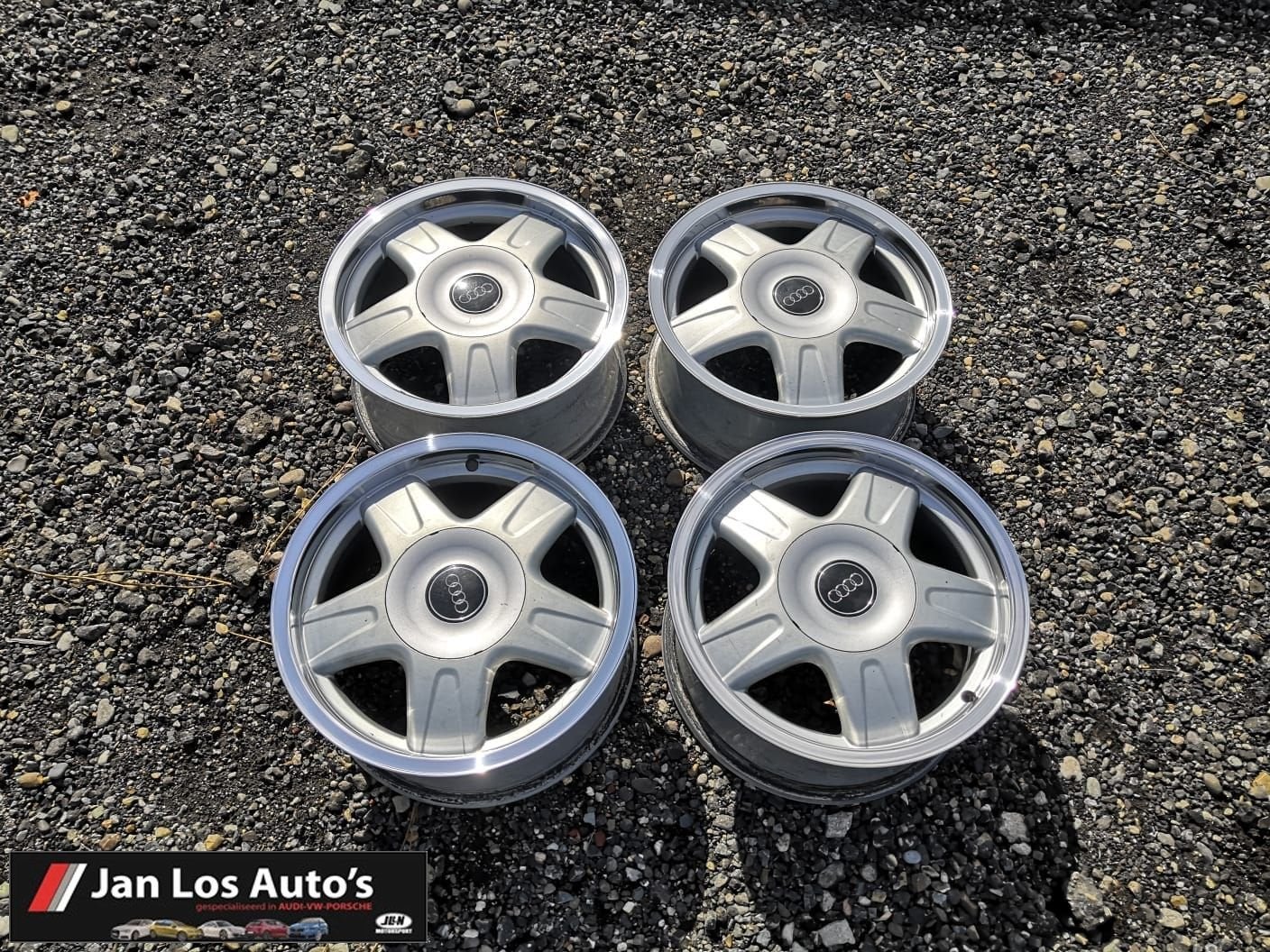 Audi 100 A6 Velgen 7x15 et 45 4a0 601 025 G, Auto-onderdelen, Gebruikt, 15 inch, Velg(en), -