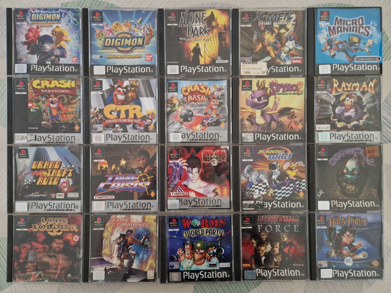 Verschillende Ps1 games., Games en Spelcomputers, Ophalen