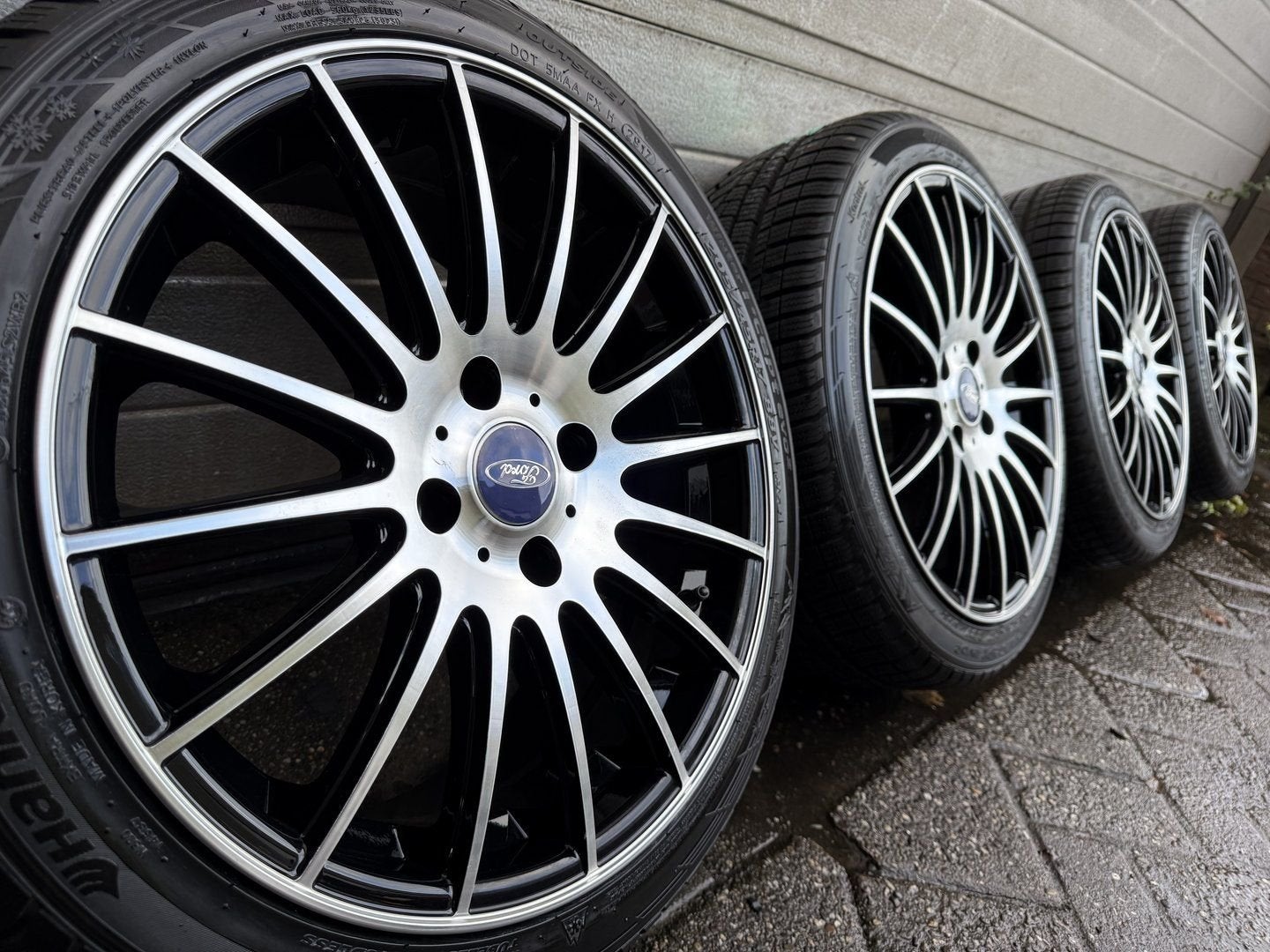 set 17 inc Ford Fiesta B479 Fusion B Max velgen winterbanden, Auto-onderdelen, Banden en Velgen, -, -, Banden en Velgen, Nieuw