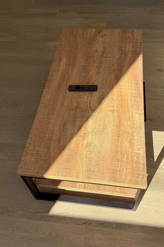 Salontafel te koop, Huis en Inrichting, Ophalen, 50 tot 100 cm, 100 tot 150 cm, Landelijk