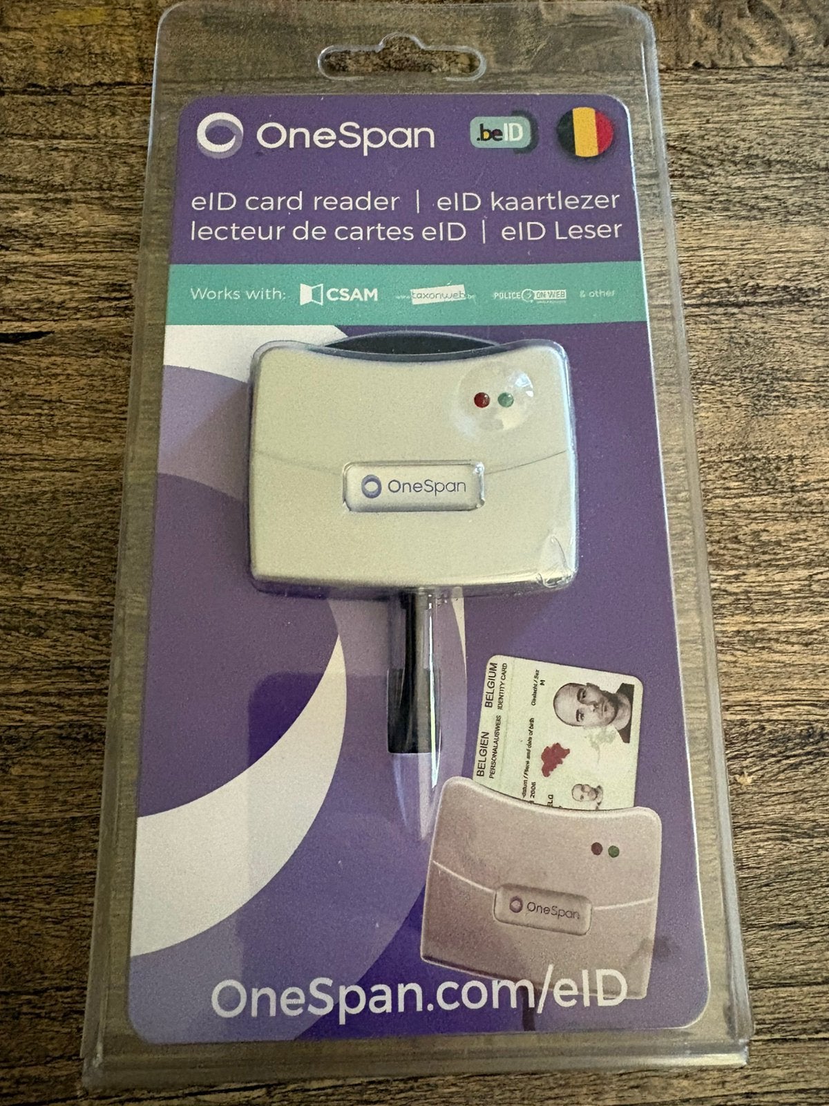 Onespan kaartlezer, Ophalen, Zo goed als nieuw