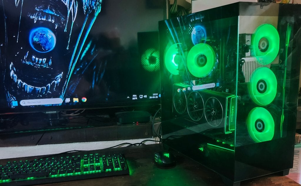 PC-gamer - RX 6750 XT 12 GB/Ryzen 5/32 GB RAM/750 GB SSD, Computers en Software, Desktop Pc's, 750Gb, Le pc est monté avec différentes marques