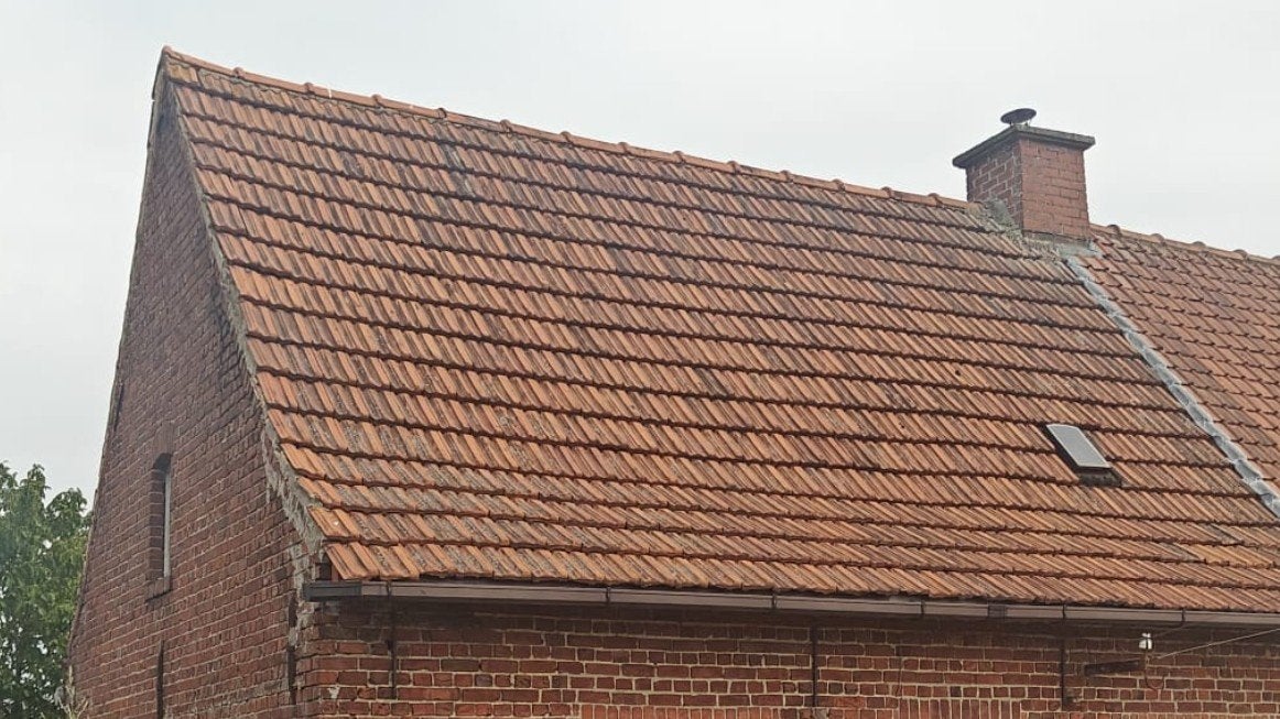 Gratis dakpannen - zelf afhalen - 86 vierkante meter, Ophalen, Dakpannen