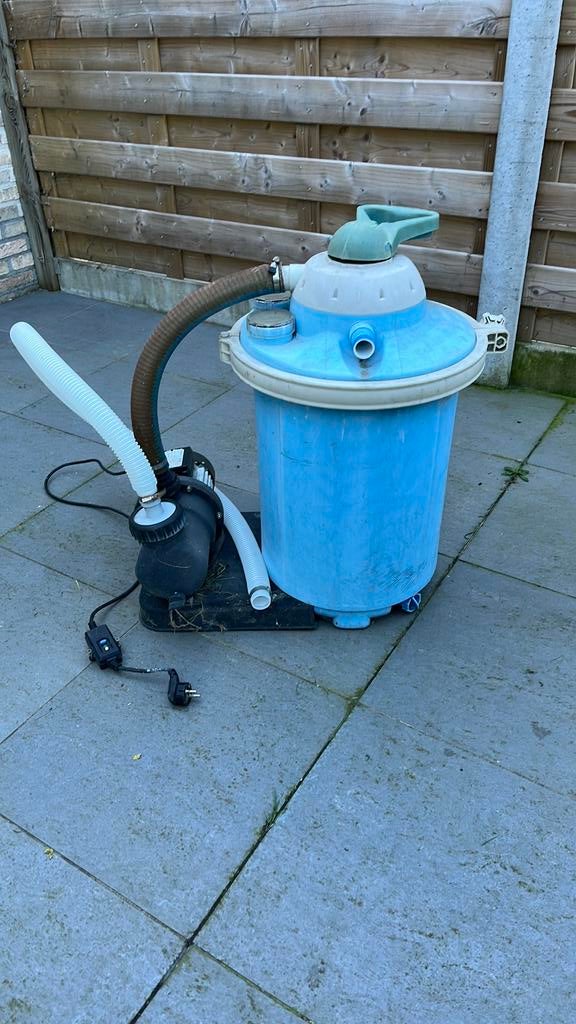 Zandfilter voor zwembad, Enlèvement, Utilisé, Pompe
