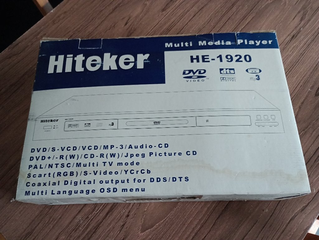 DVD-speler - Hiteker, Audio, Tv en Foto, DVD spelers, Ophalen, Zo goed als nieuw, Dvd-speler