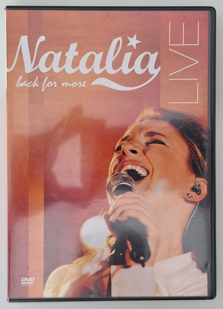 Natalia: Back for more - Live (DVD), Cd's en Dvd's, Ophalen of Verzenden, Zo goed als nieuw