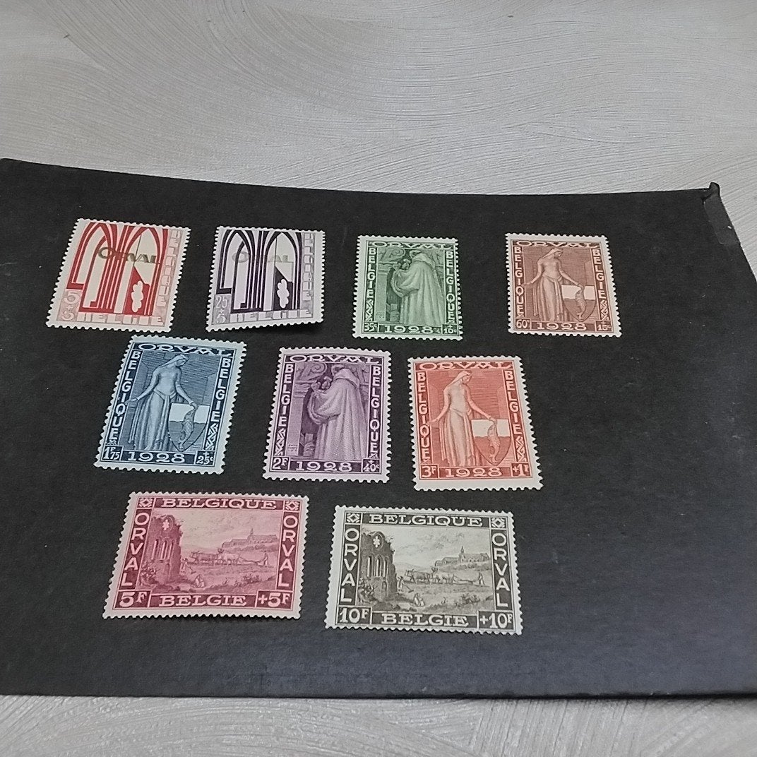 Charnière BELGIUM 258/266 avec coteau 100,00€, Enlèvement ou Envoi