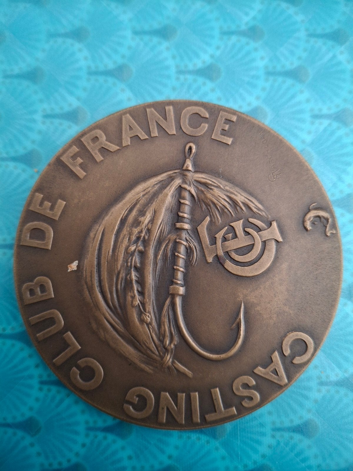 Medaille.Casting Club de France, Enlèvement, Bronze