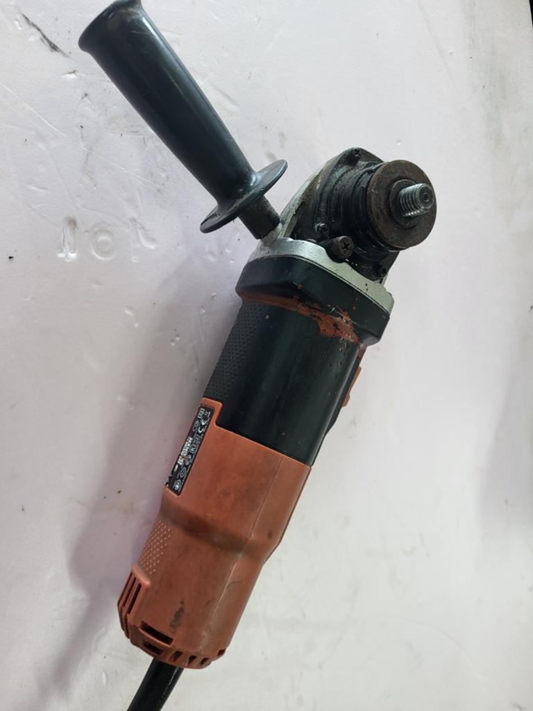 Slijpschijf black and Decker, Ophalen
