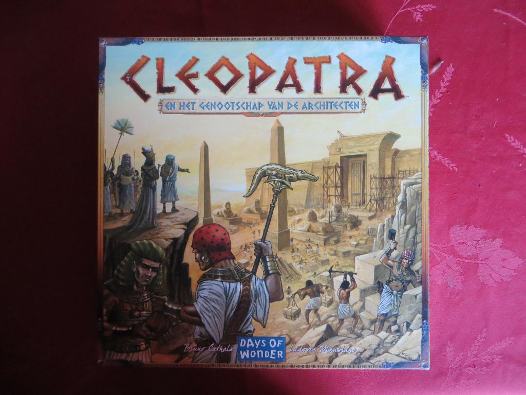 Cleopatra en het genootschap van de architecten (DoW), Hobby en Vrije tijd, Drie of vier spelers, Ophalen of Verzenden, Zo goed als nieuw