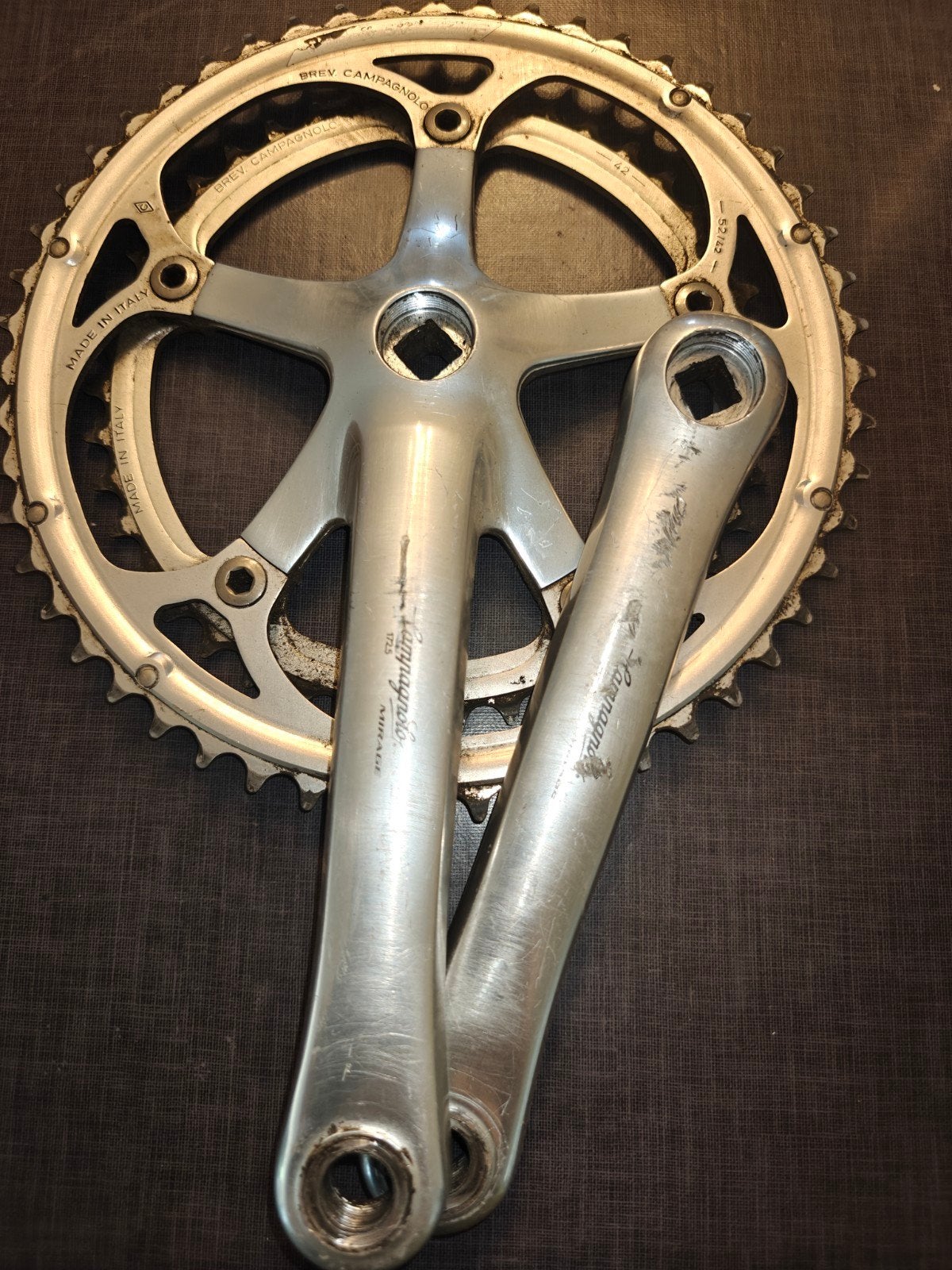 Pédalier Campagnolo Mirage 172,5 mm, Vélos & Vélomoteurs, Enlèvement ou Envoi