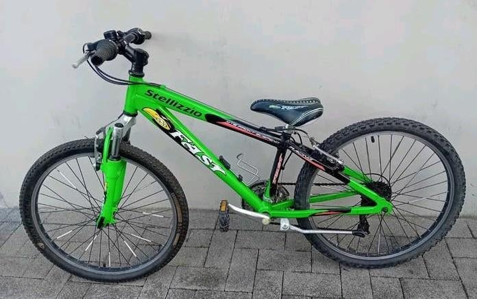 Mountainbike mtb alu Stellizzio Fast 24inch 3x6 speed 🚴, Fietsen en Brommers, Ophalen, 24 inch of meer, Gebruikt, Velgrem