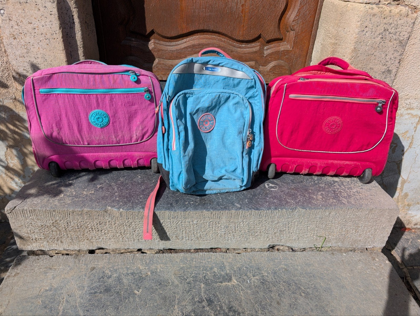 lot 3 sacs Kipling, Enlèvement, Utilisé