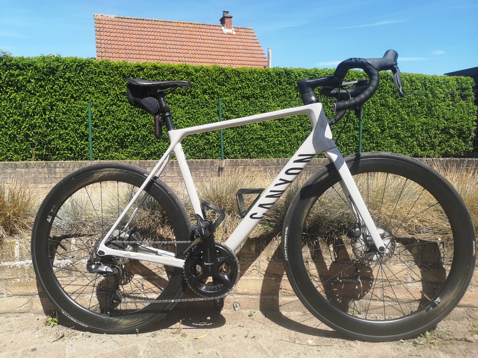 Canyon Endurace CF SL di2 disc maat L, Autres marques, 57 à 61 cm, Enlèvement, Utilisé