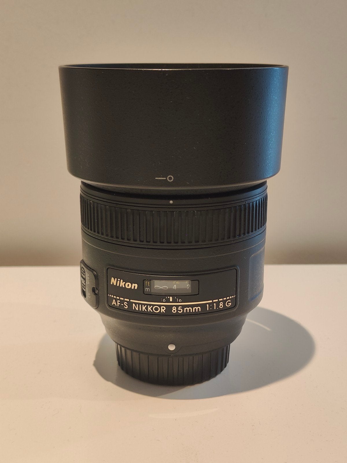Nikon AF-S 85mm f/1.8G objectief, TV, Hi-fi & Vidéo, Enlèvement, Nikon, Pare-soleil