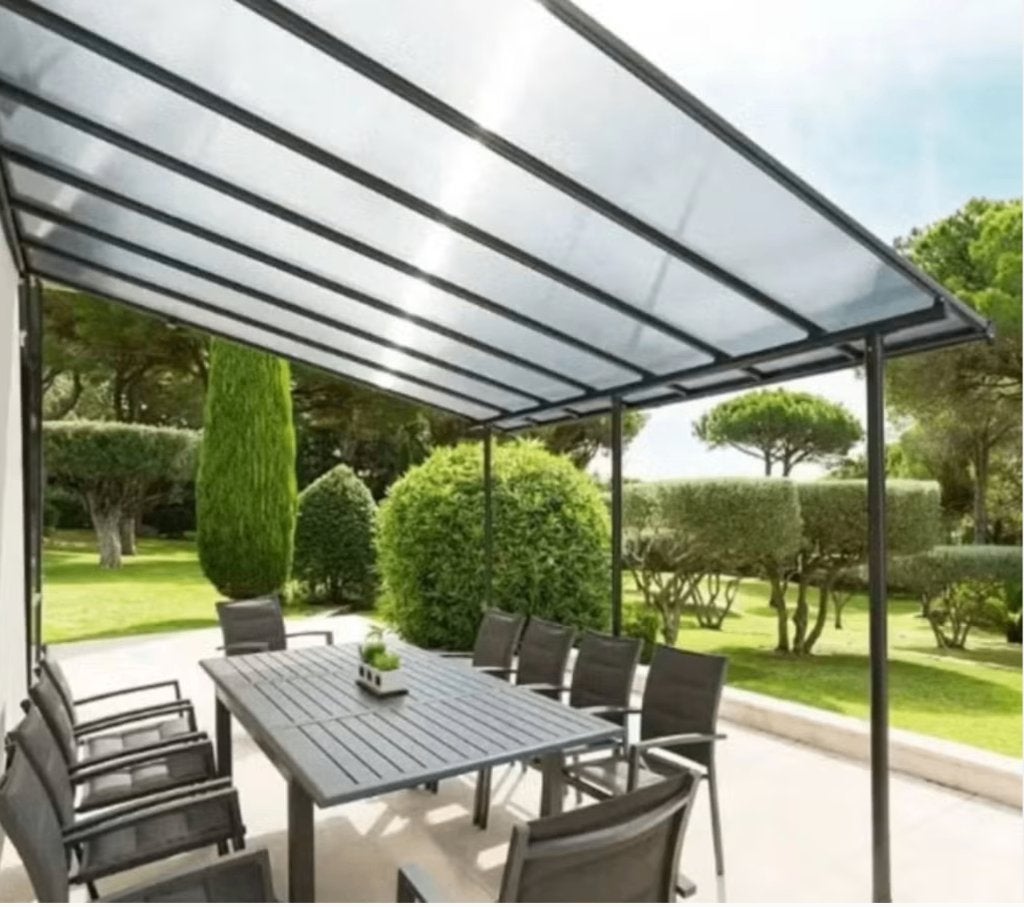 Aluminium Overkapping / Aanbouwveranda/ pergola (4x3m), Jardin & Terrasse, Enlèvement