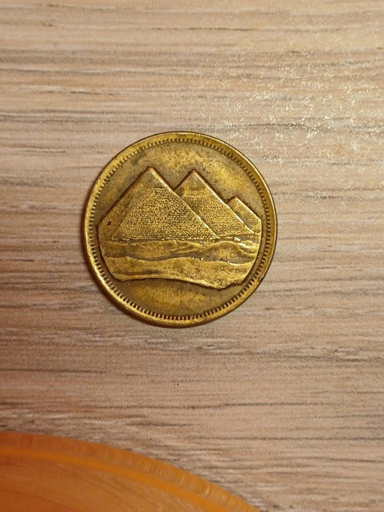 Lot van 5 verzamelmunten/Egypte, Irak,, Verzenden, Overige landen, Losse munt, Zilver