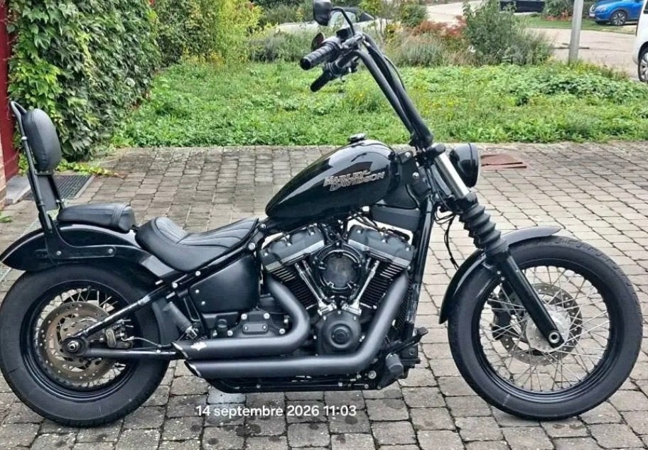 Harley davidson street bob 1750cc, Occasion, Chopper, Particulier