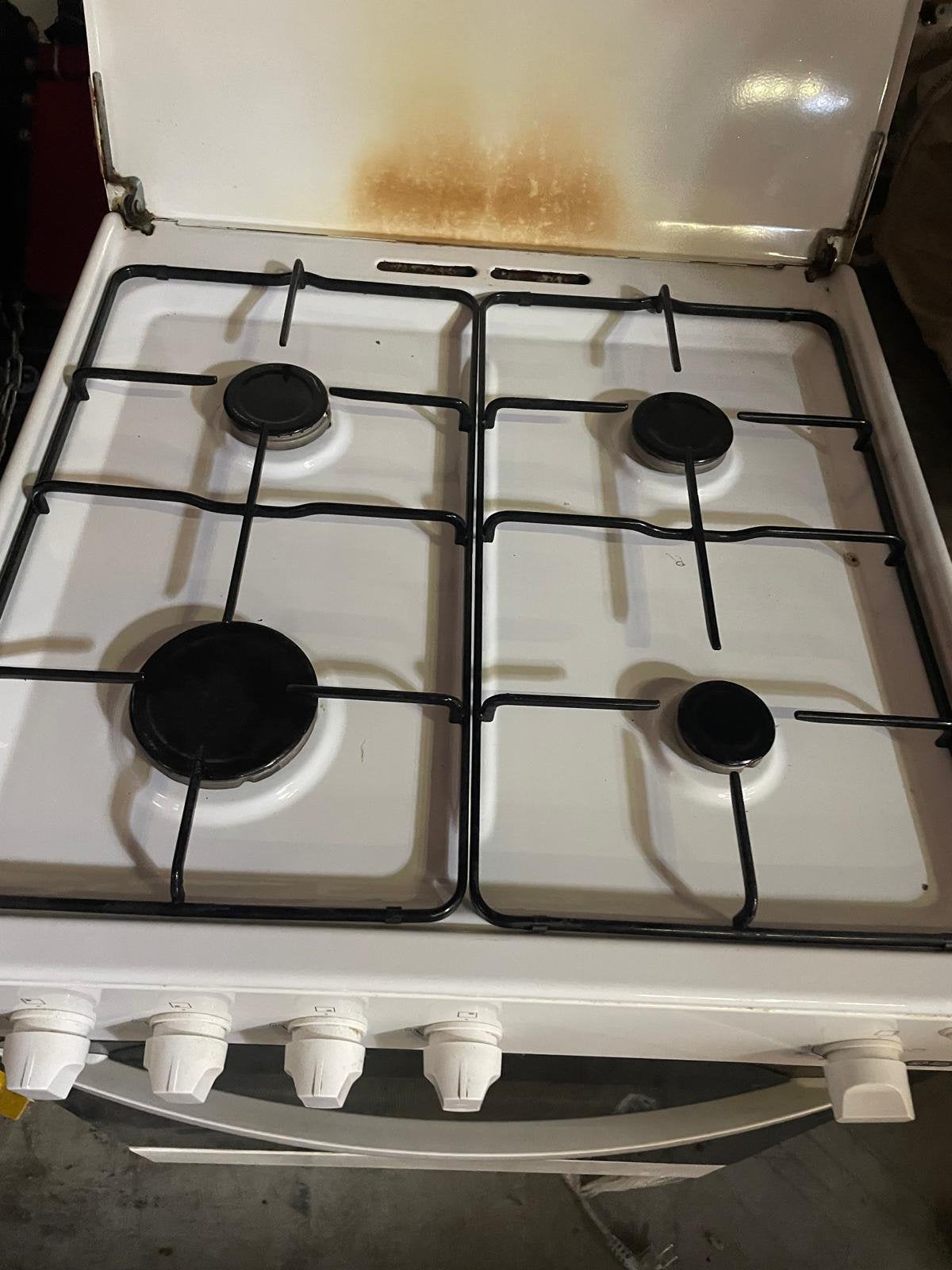 Gasvuur, Elektronische apparatuur, Ophalen, Gebruikt, 4 kookzones, Gas