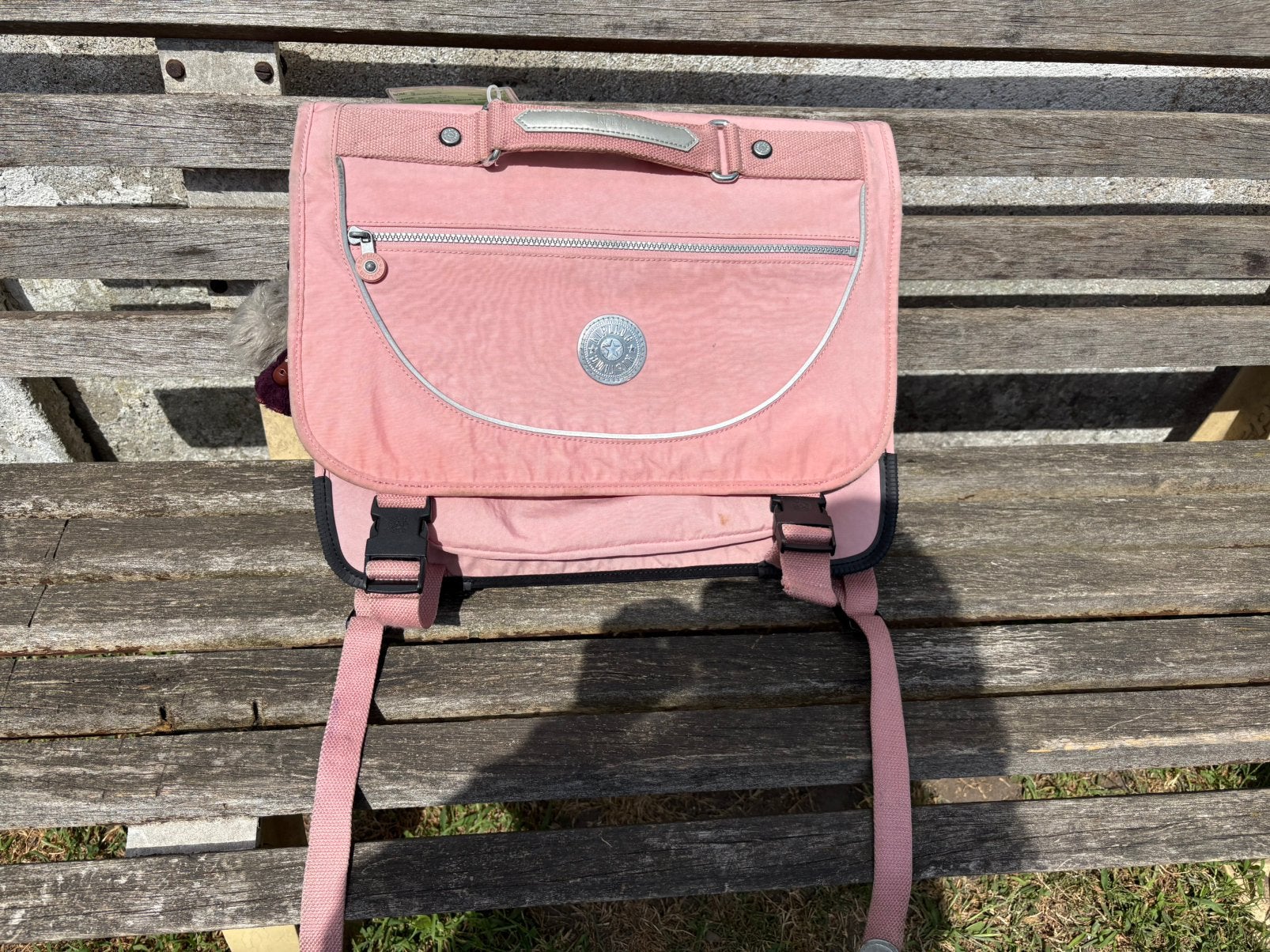 Cartable kippling, Enlèvement, Utilisé, Rose, Porte-documents ou Cartable