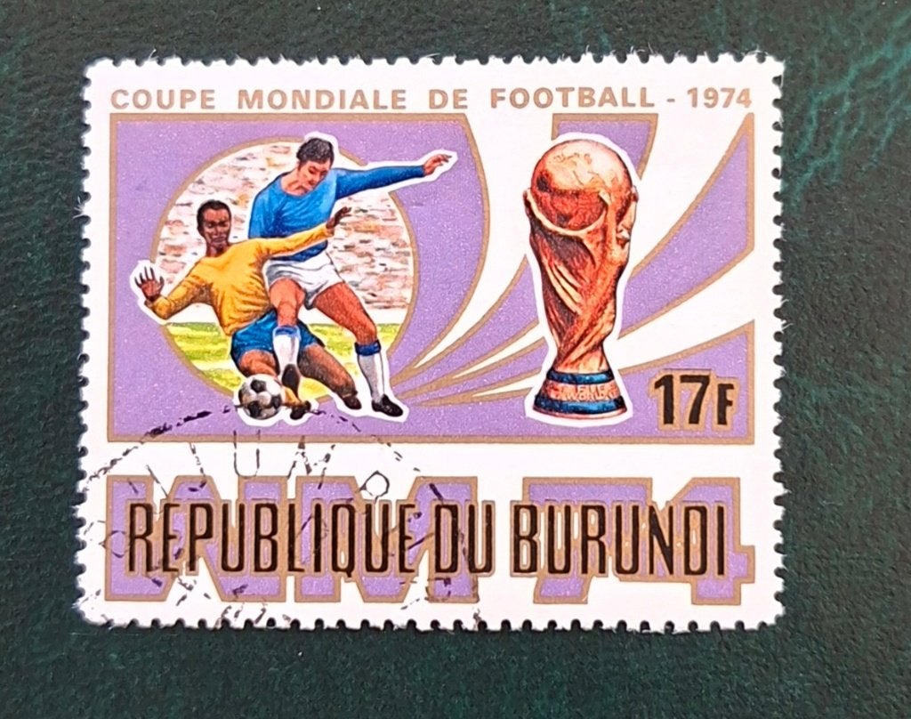 Postzegel Burundi OBP 643= Y&T 616, Ophalen of Verzenden, Gestempeld