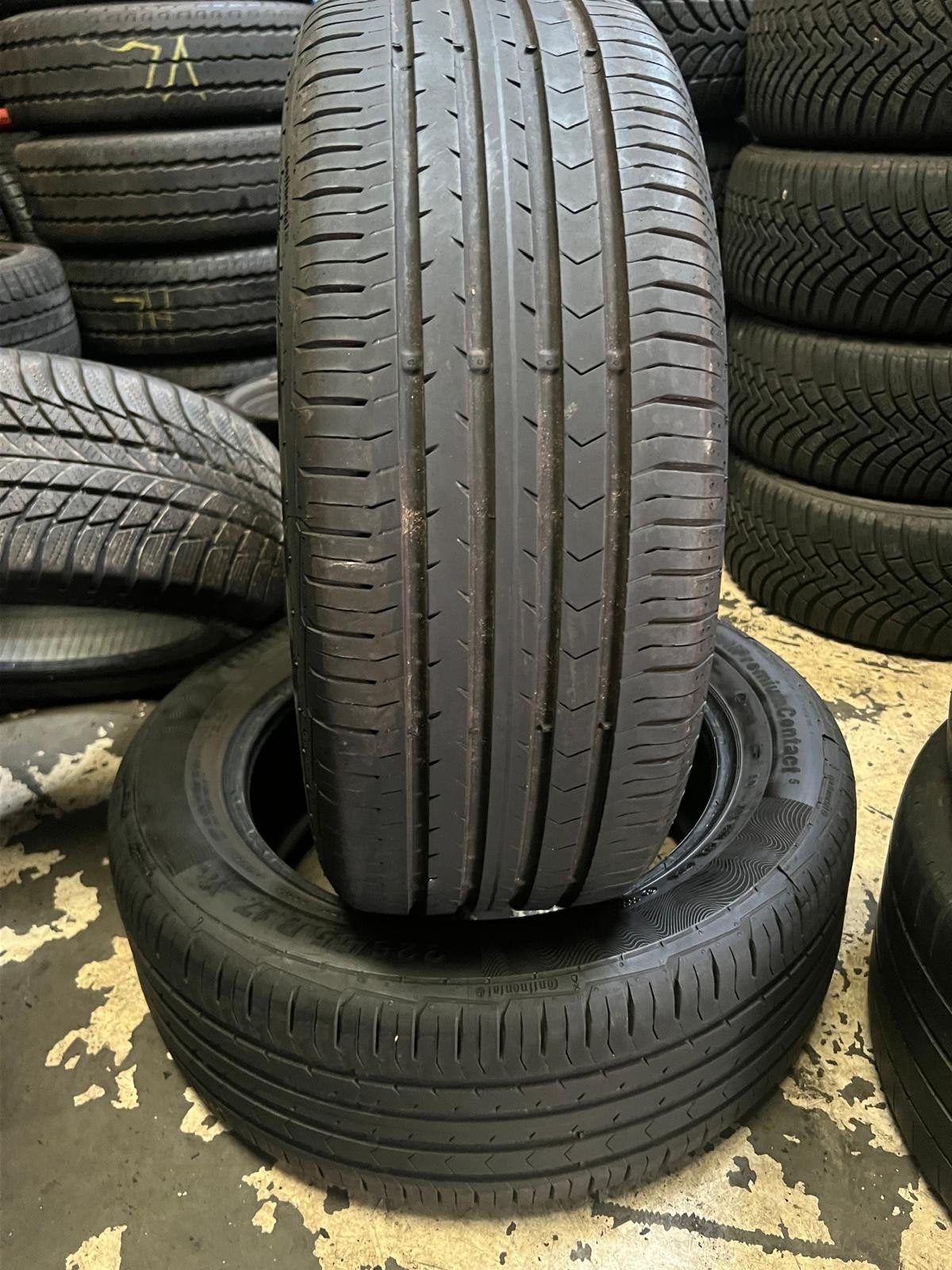225 55 17 continental avec montage et équilibrage, Autos : Pièces & Accessoires, Enlèvement