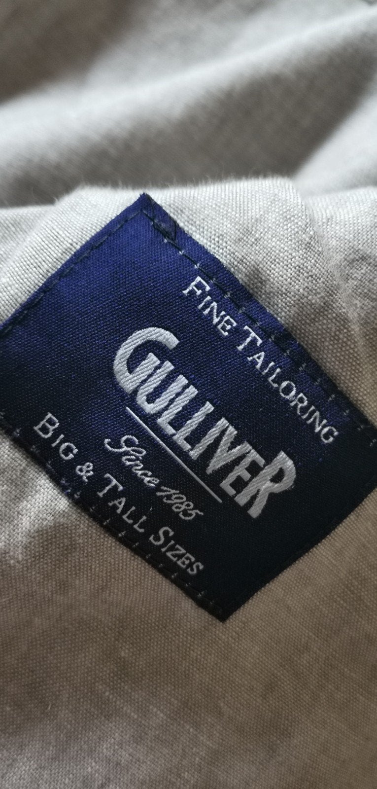 Sur chemise  homme en lin GULLIVER XXL, Vêtements | Hommes, Grandes tailles, Enlèvement ou Envoi, Gris, Chemise