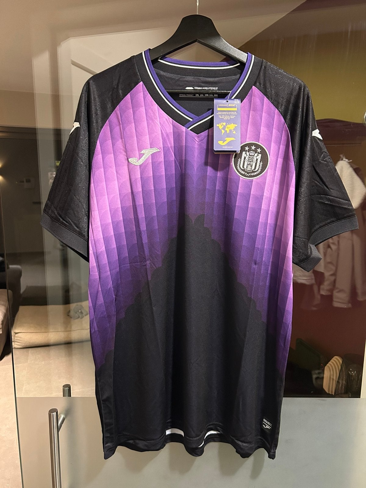 Maillot RSC Anderlecht 2025 2026, Sport en Fitness, Groter dan maat XL, Ophalen of Verzenden, Zo goed als nieuw, Shirt