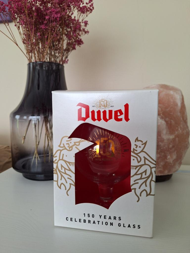 Duvel glas 150 jaar Duvel. Nog niet gebruikt., Collections, Enlèvement, Duvel