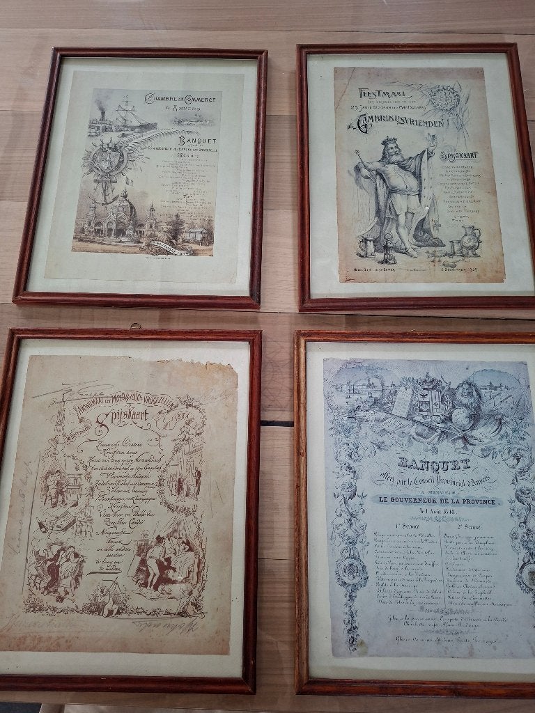 vintage kaders, Ophalen