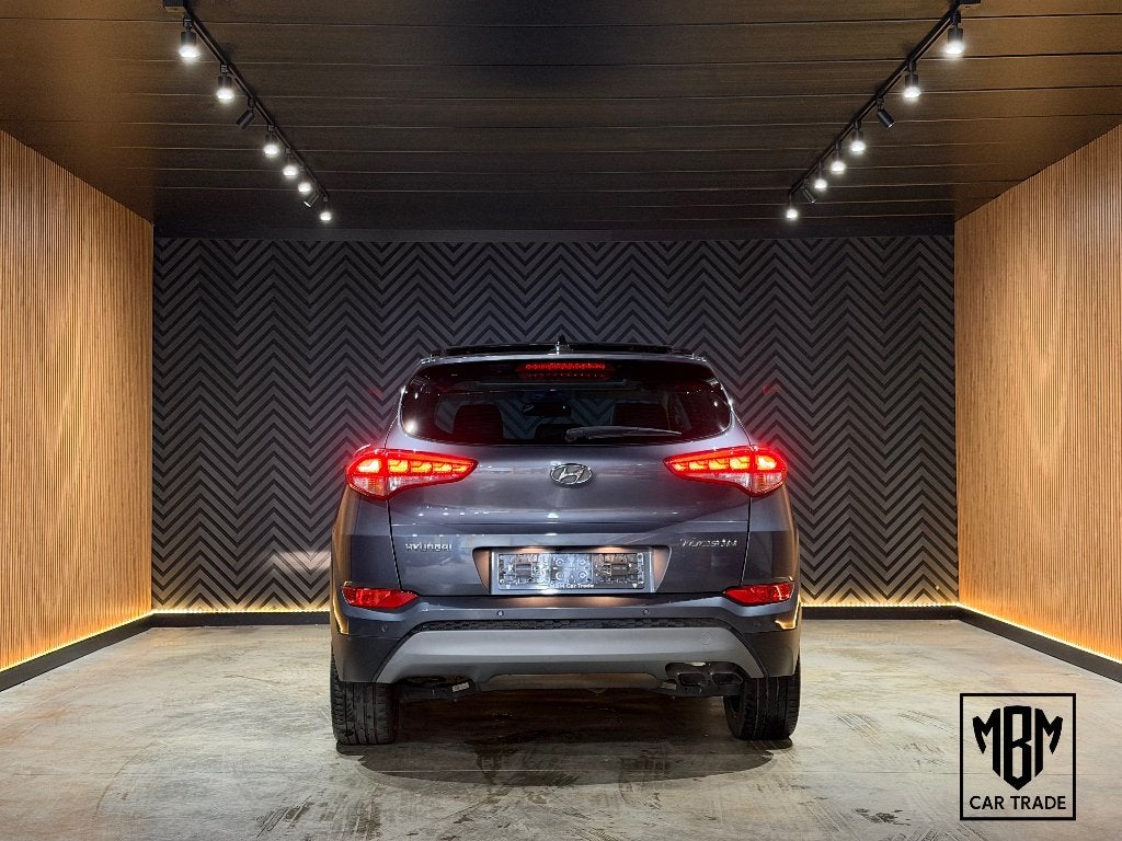 ✅Hyundai Tucson 1.6T-GDi GARANTIE Executive DCTAutomaat Pano, Autos, Hyundai, Cuir, Argent ou Gris, Euro 6, Entreprise