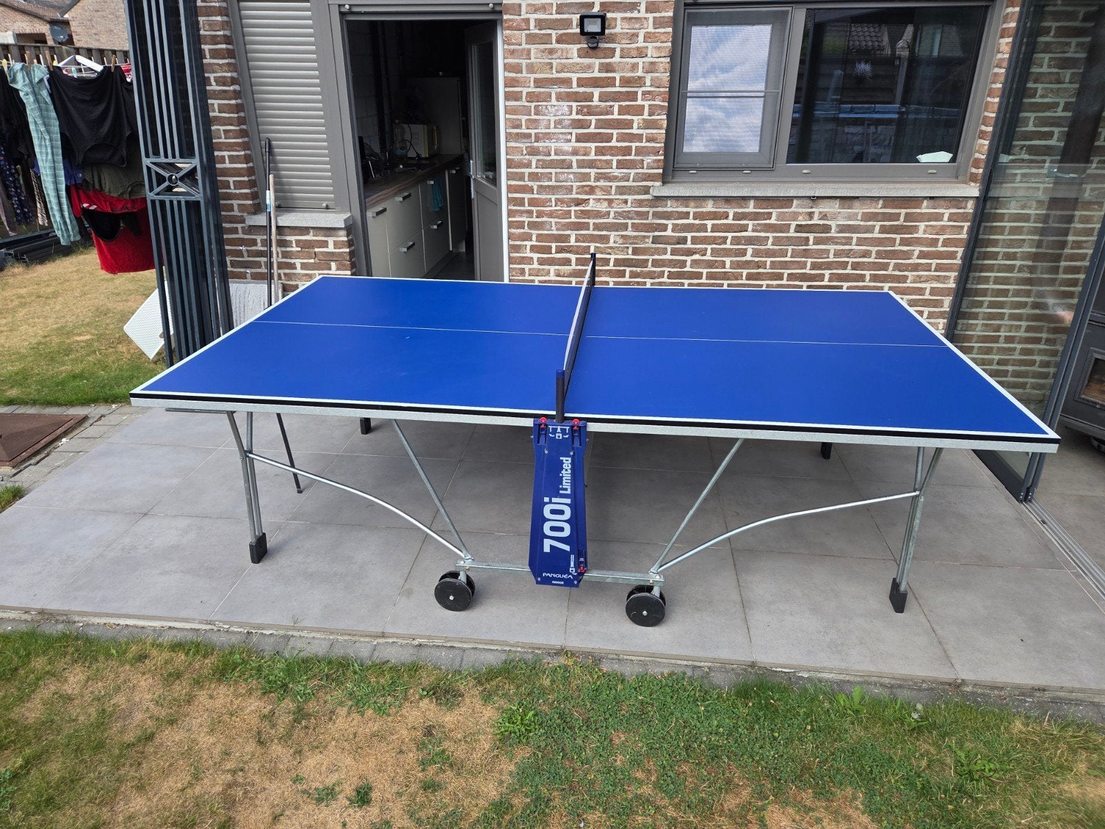 tafeltennis Panguea 700i Limited, Sport en Fitness, Tafeltennis, Ophalen, Zo goed als nieuw, Tafel Indoor, Inklapbaar