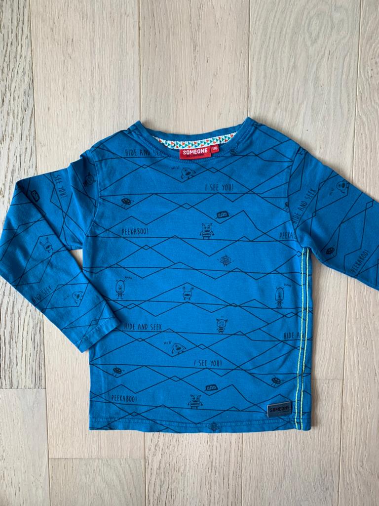 Someone T-Shirt - maat 116 - zeer goede staat, Ophalen of Verzenden, Zo goed als nieuw, Jongen, Shirt of Longsleeve