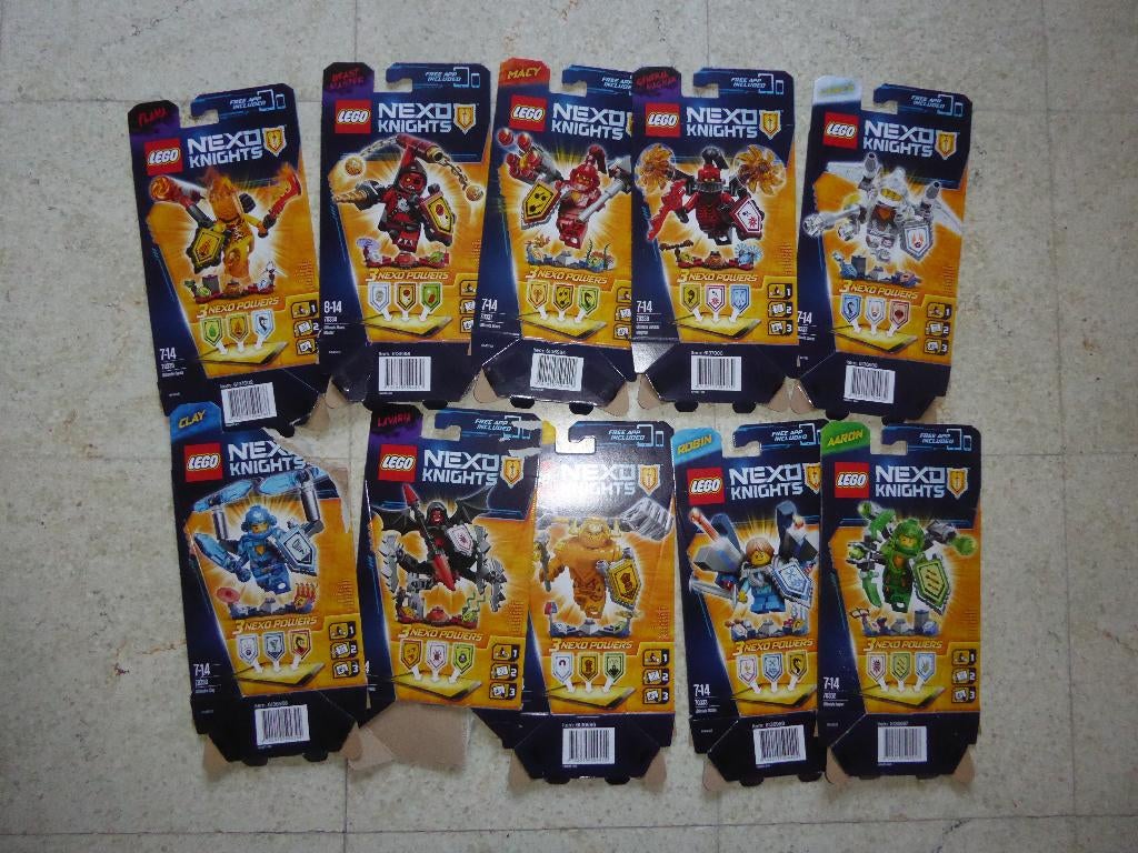 Lego nexo knight, Ophalen of Verzenden, Complete set, Lego