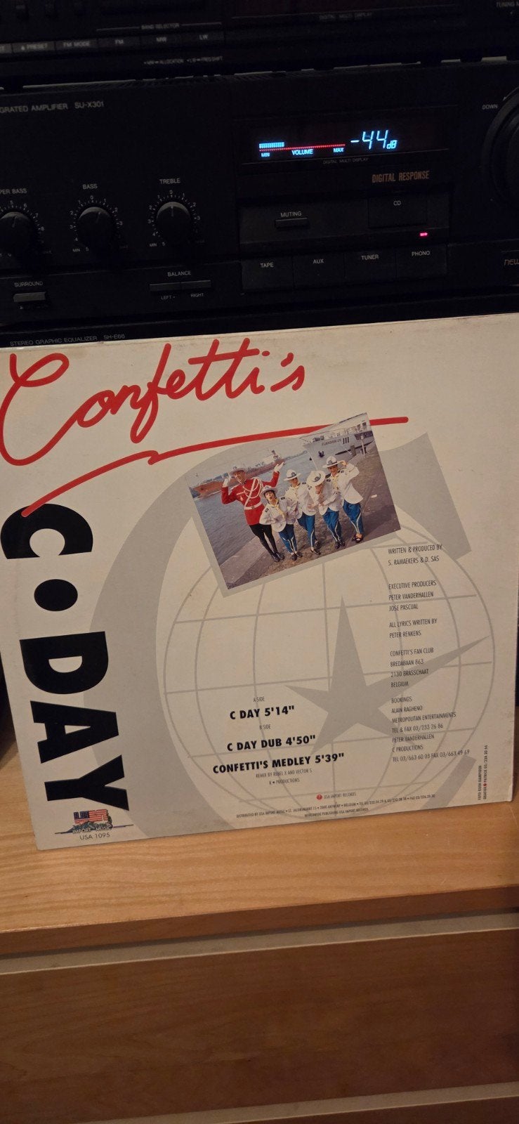C.DAY. confetti's, Cd's en Dvd's, Ophalen of Verzenden