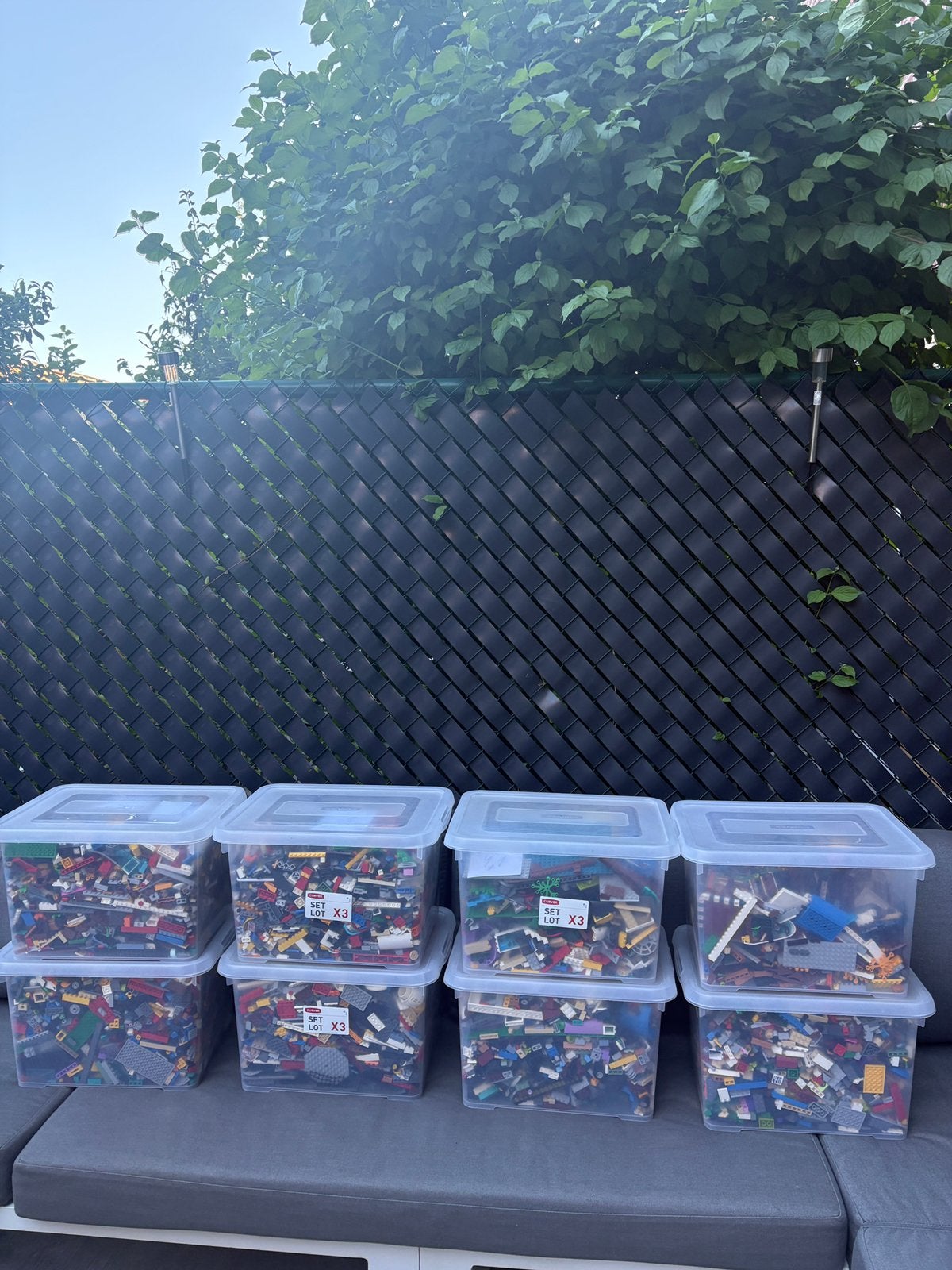45 kg originele LEGO in bakken, Kinderen en Baby's, Speelgoed | Duplo en Lego, Ophalen, Lego, Losse stenen, Gebruikt