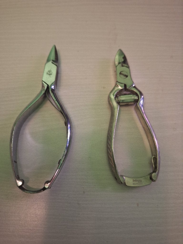 Twee professionele nageltangen, Ophalen, Gebruikt