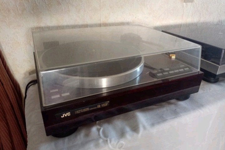 Platine vinyle vintage JVC QL-Y66F haut de gamme, Enlèvement, JVC